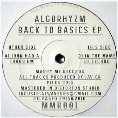 Algorhyzm - In The Name Of Techno
