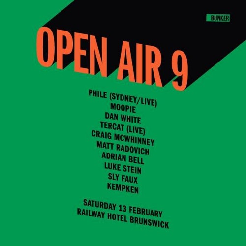 Matt Radovich DJing At Bunker Open Air 9 Feb 2016