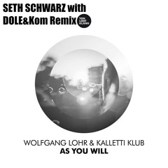 Wolfgang Lohr & Kalletti Klub - As You Will (Seth Schwarz with Dole & Kom Remix) II Preview