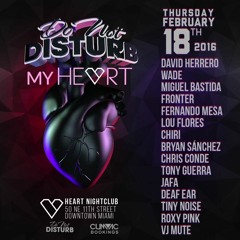 Fernando Mesa live @ Heart Night Club / Miami / 18.02.16