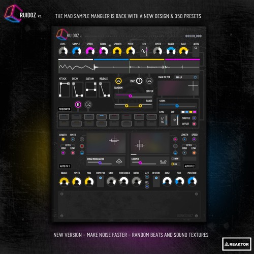 Extract demo track RUIDOZ/reaktor instrument by Blinksonic