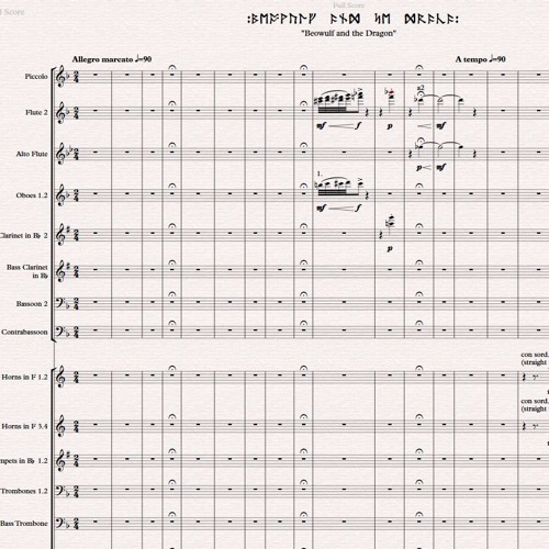 Beowulf And The Dragon