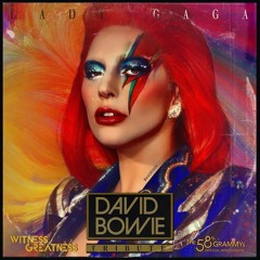 Lady Gaga - Tribute to David Bowie (Live On Grammy Awards 2016)