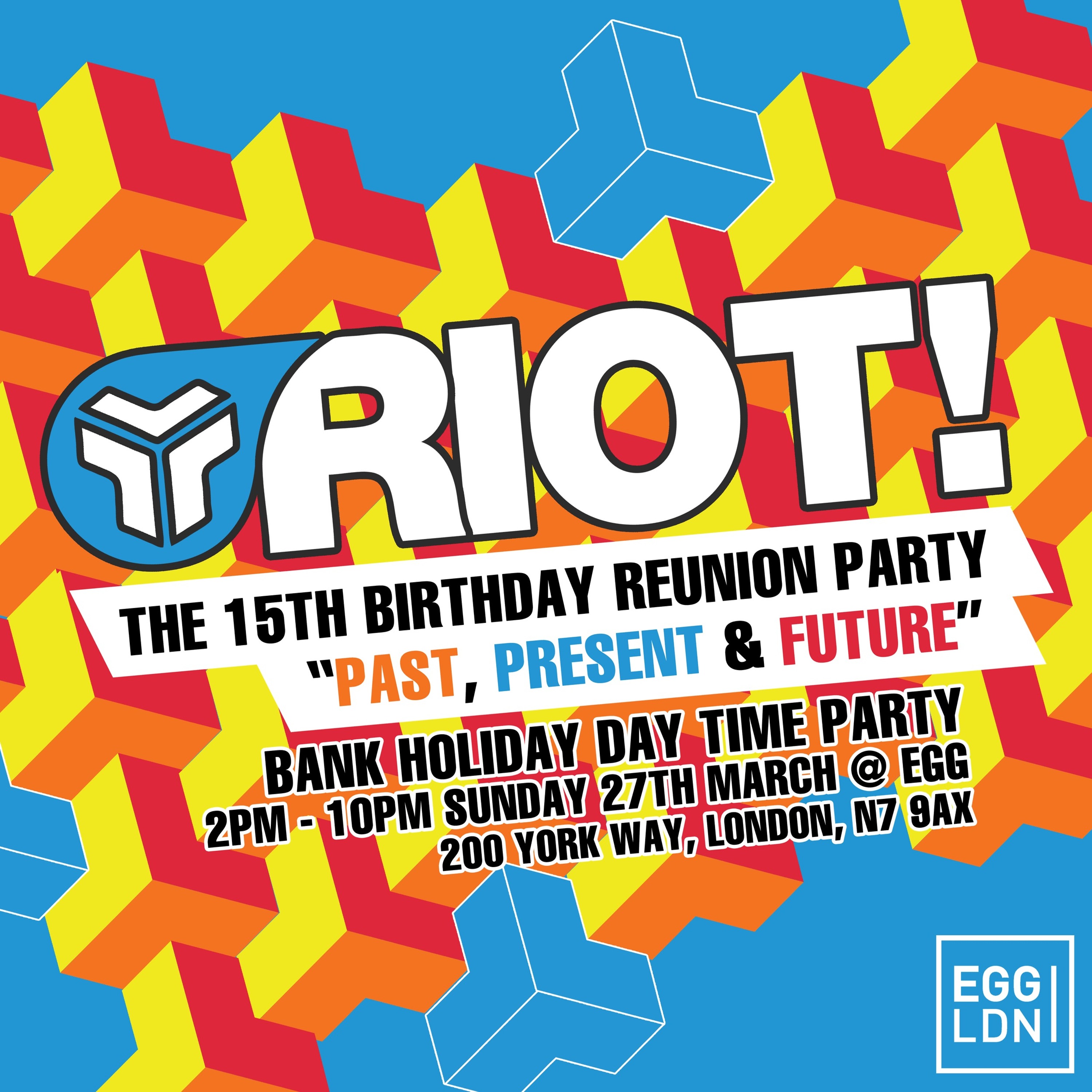 RIOT! 15th Birthday Reunion Promo Mix: Ed Real LIVE @ RIOT! 2001 (FREE DOWNLOAD)