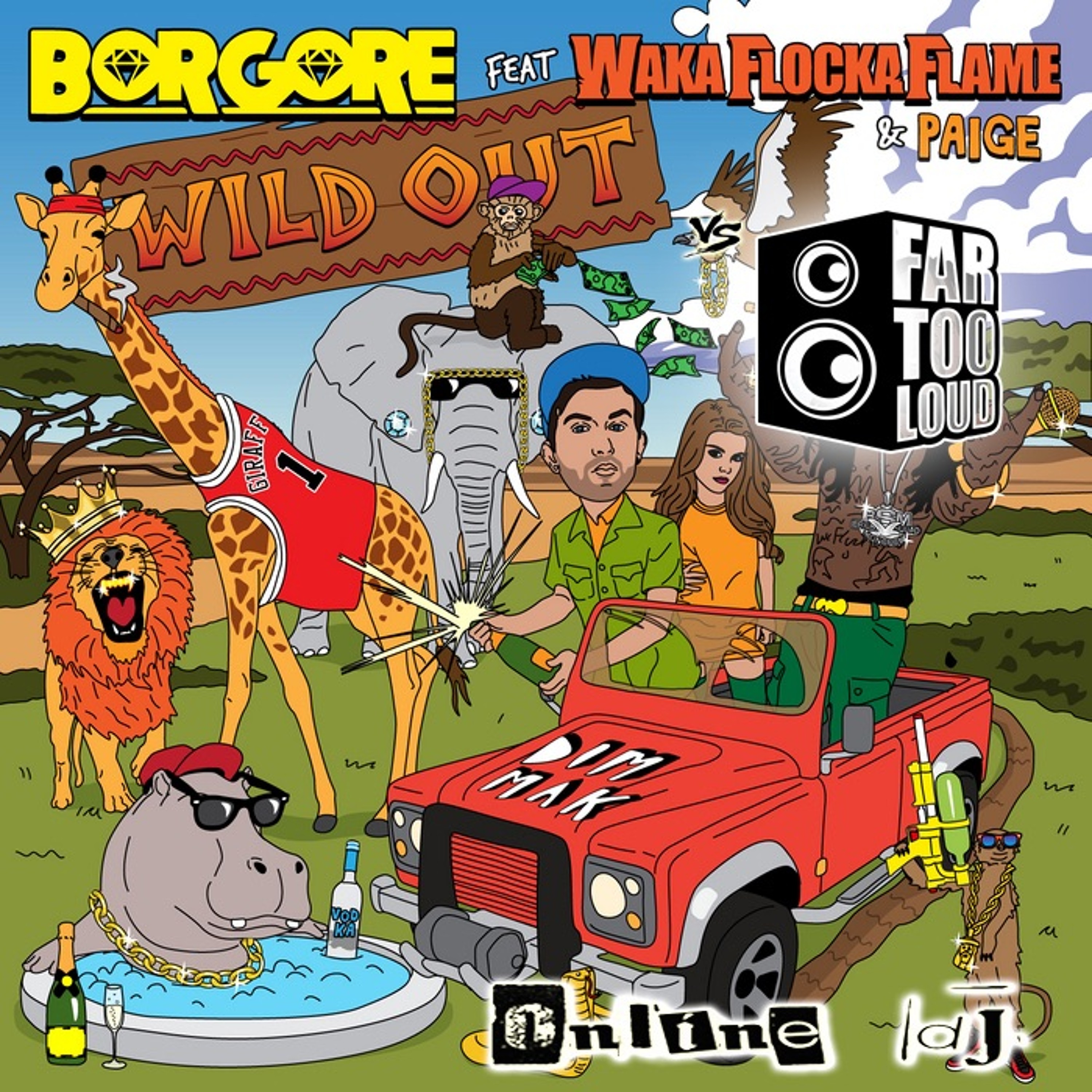 WILD OUT ( ONLINE DJ MASHUP )