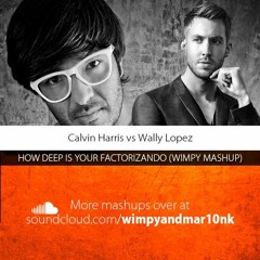 Calvin Harris vs Wally Lopez - How Deep Is Your Factorizando (Wimpy Mashup)