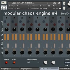 Modular Chaos Engine #4 Steel Drum Percussion Room