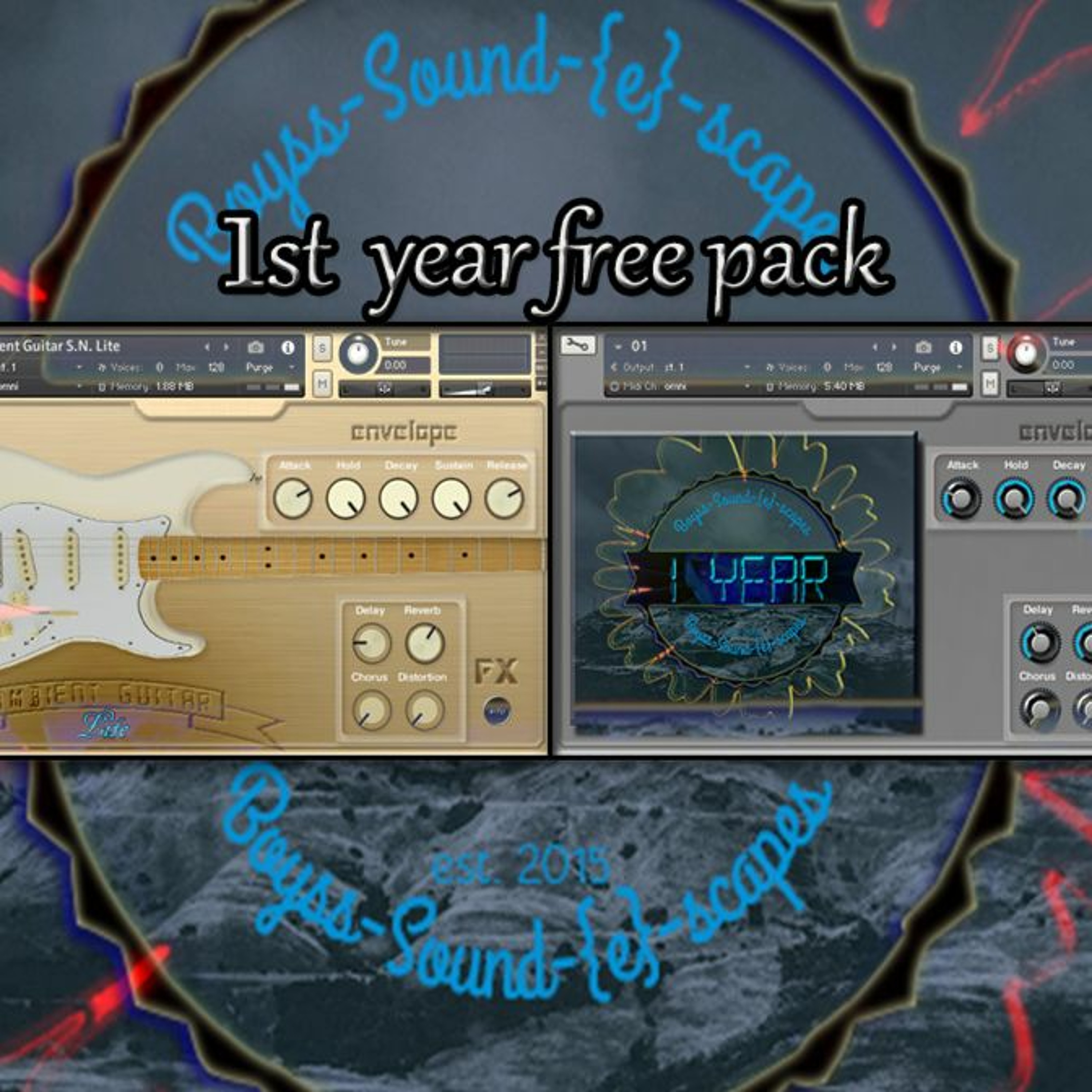Boyss-Sound-{e}-scapes 1st Year free Sample Pack Demo episode artwork