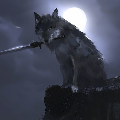 Dark Souls Ost Great Grey Wolf Sif By Mrnibbs