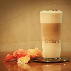 Latte Machiatto And Cookies