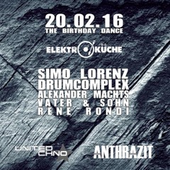 Elektroküche Köln - Anthrazit & United Techno 20.02.2016