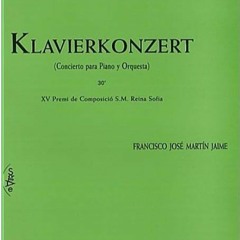 Martin-Jaime erste Klavierkonzert, Op.17
