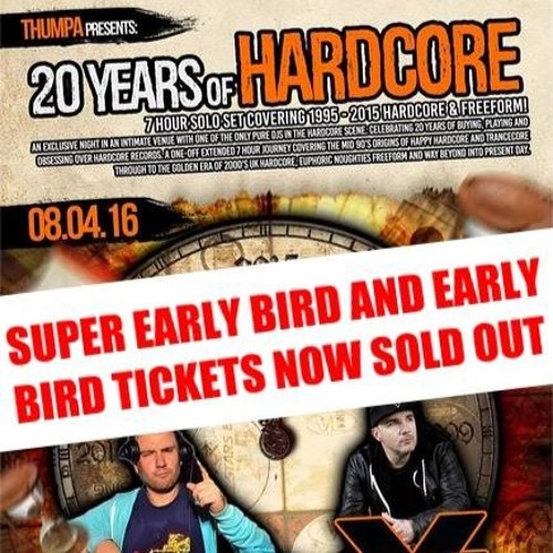 Thumpa - 20 Years Of Hardcore 08.04.16 Leicester Part 8 - 2005