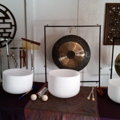 Crystal and Tibetan Bowls Gong Chimes Sound Meditation by Jeanie Ward.MP3