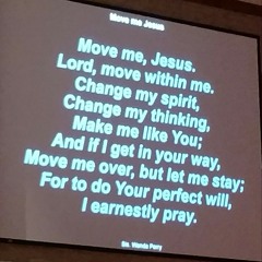 "Move Me Jesus" Written By Sis Wanda Perry Sung by Bro. Marshall, Houston Gospel Assembly 2•28•16 Evening Service