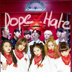 DOPE / HATE - KPOP MASHUP (4MINUTE VS BTS)