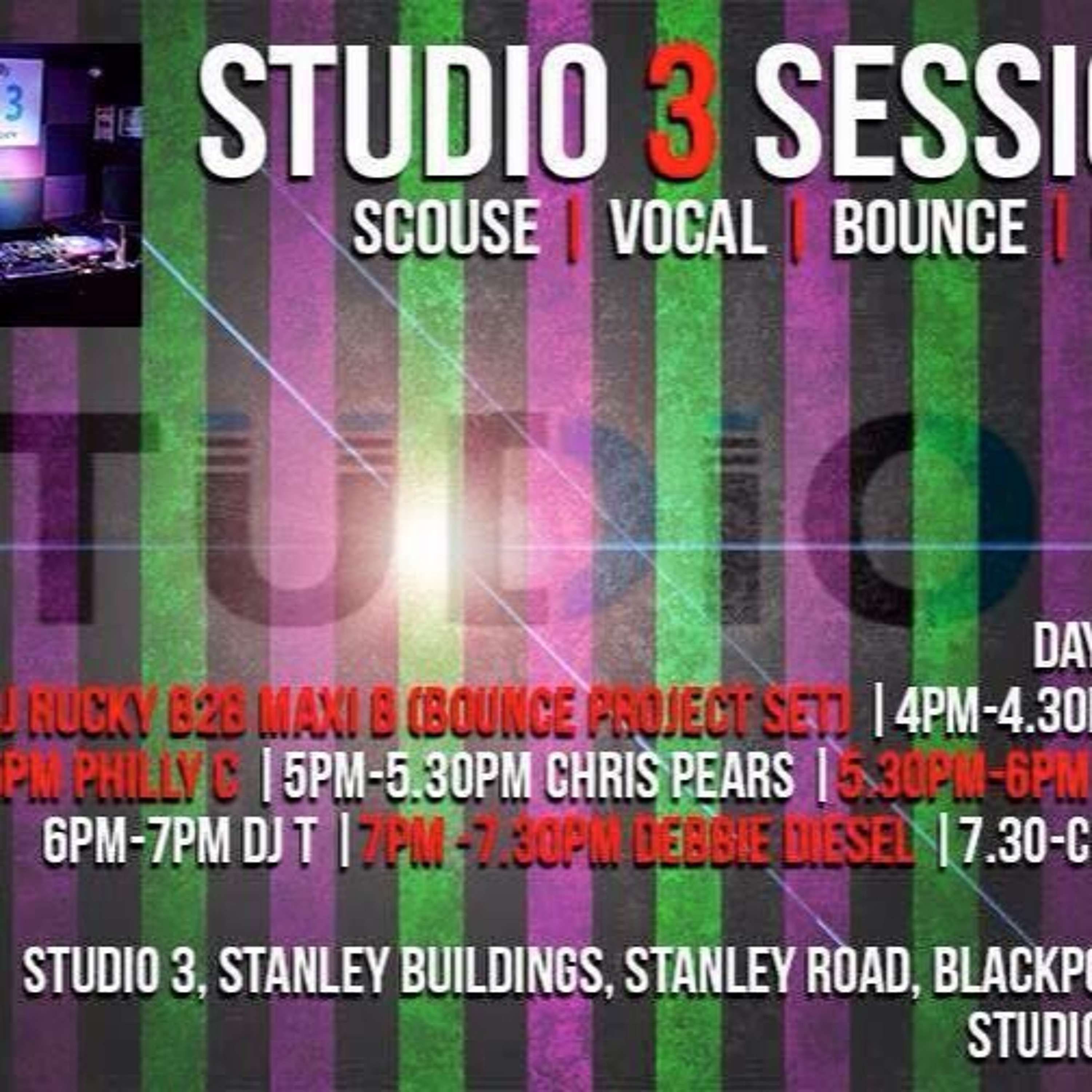 Studio 3 Sessions episode artwork