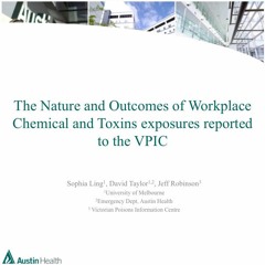 2014 ASM: Outcomes of Workplace Chemical and Toxins exposures — Sophia Ling