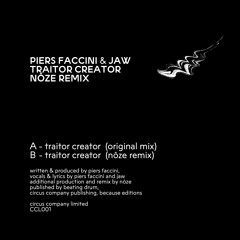 Piers Faccini & JAW - Traitor Creator (Original Mix)