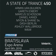 Armin Van Buuren - ASOT 450 Live  Expo Arena Bratislava - 09 - 04 - 2010