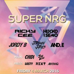 RickyCee - Super NRG Promo Mix