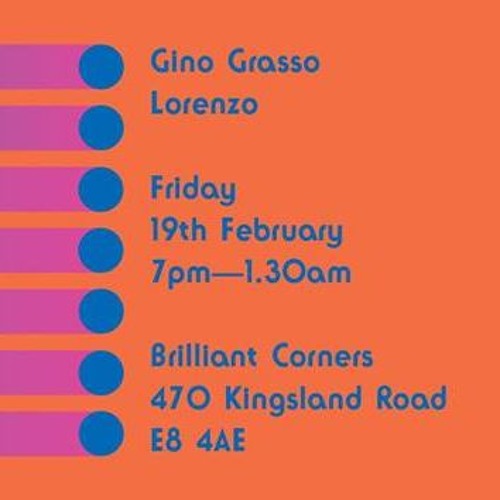 GinoGrasso & Lorenzo FBNM Live @brilliant Corners London Pt1