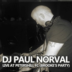 Paul Norval live @ Petershill FC (Brookes Party)