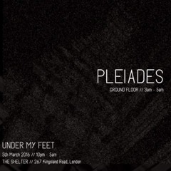 Under My Feet Promo Mix - Pleiades