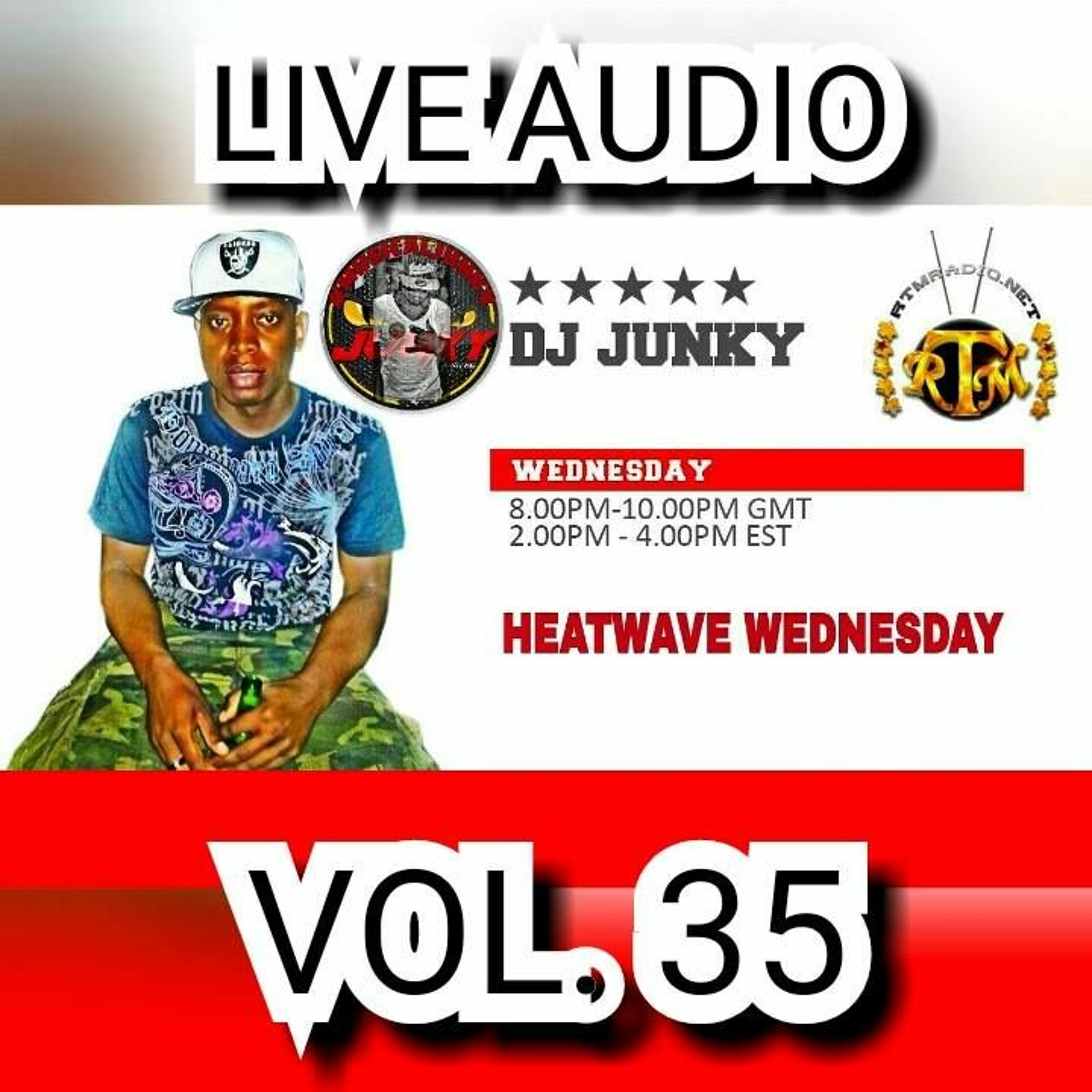 DJJUNKY HEATWAVE WEDNESDAY (SOCA EDITION) ON @RTMRADIO_NET LIVE AUDIO VOL.35 episode artwork