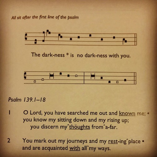 Psalm 139 in Gregorian chant