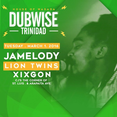 DubWise Trinidad 5th Edition Lion Twin Featuring Jamelody and Queen