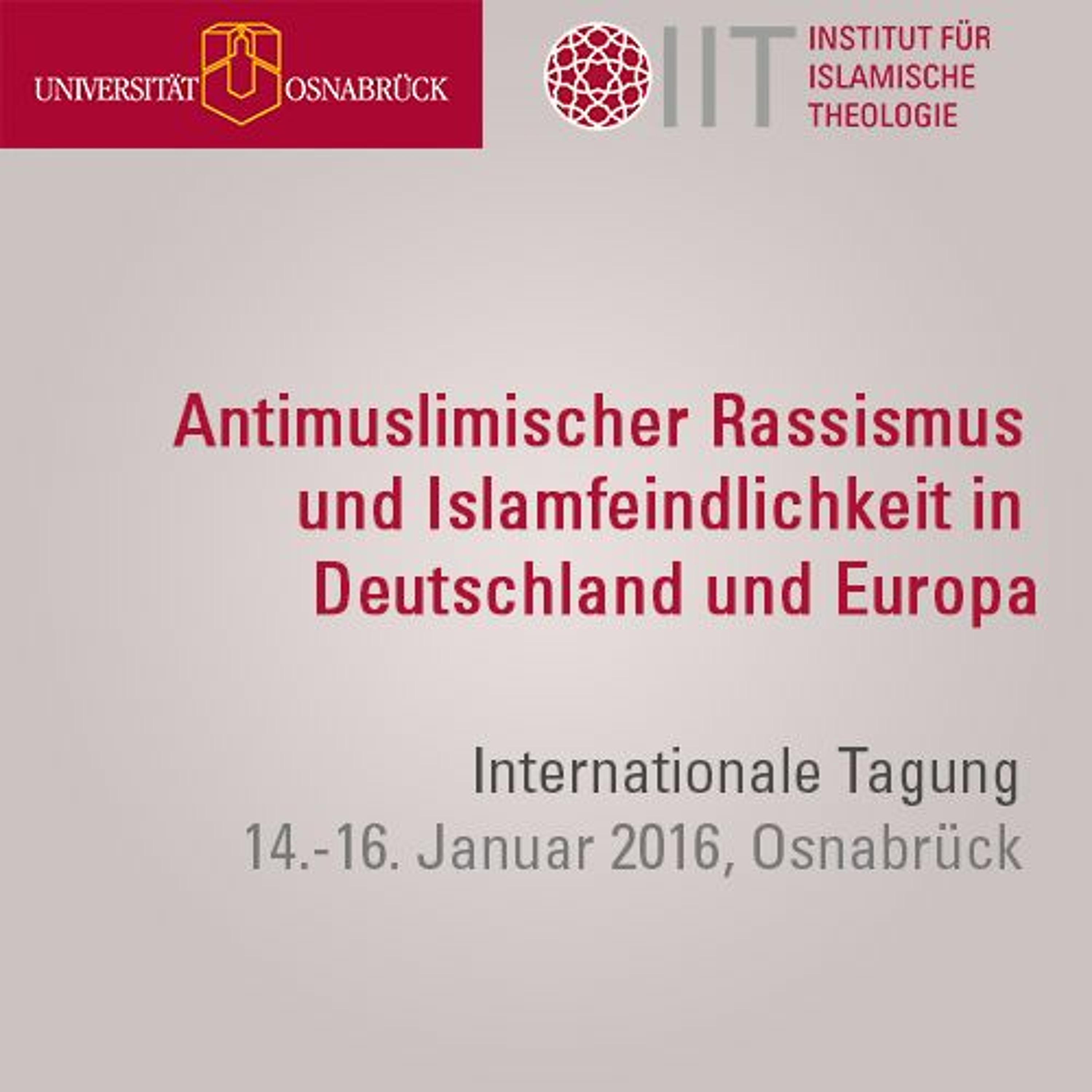 Islamische Theologie - IIT