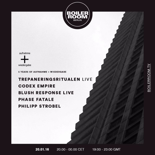 CODEX EMPIRE Boiler Room Berlin Live Set