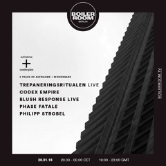 TREPANERINGSRITUALEN Boiler Room Berlin Live Show