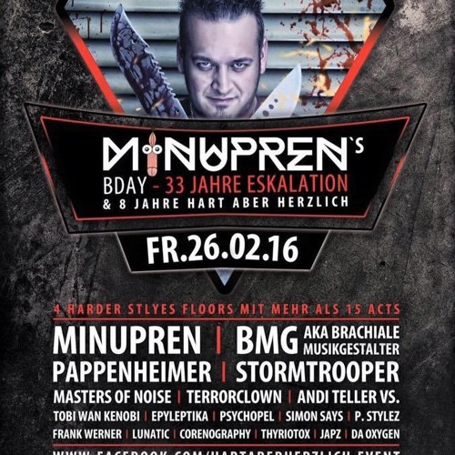Frank Werner @ Minupren B-Day & 8 Jahre HaH // Butan // 26.02.2016