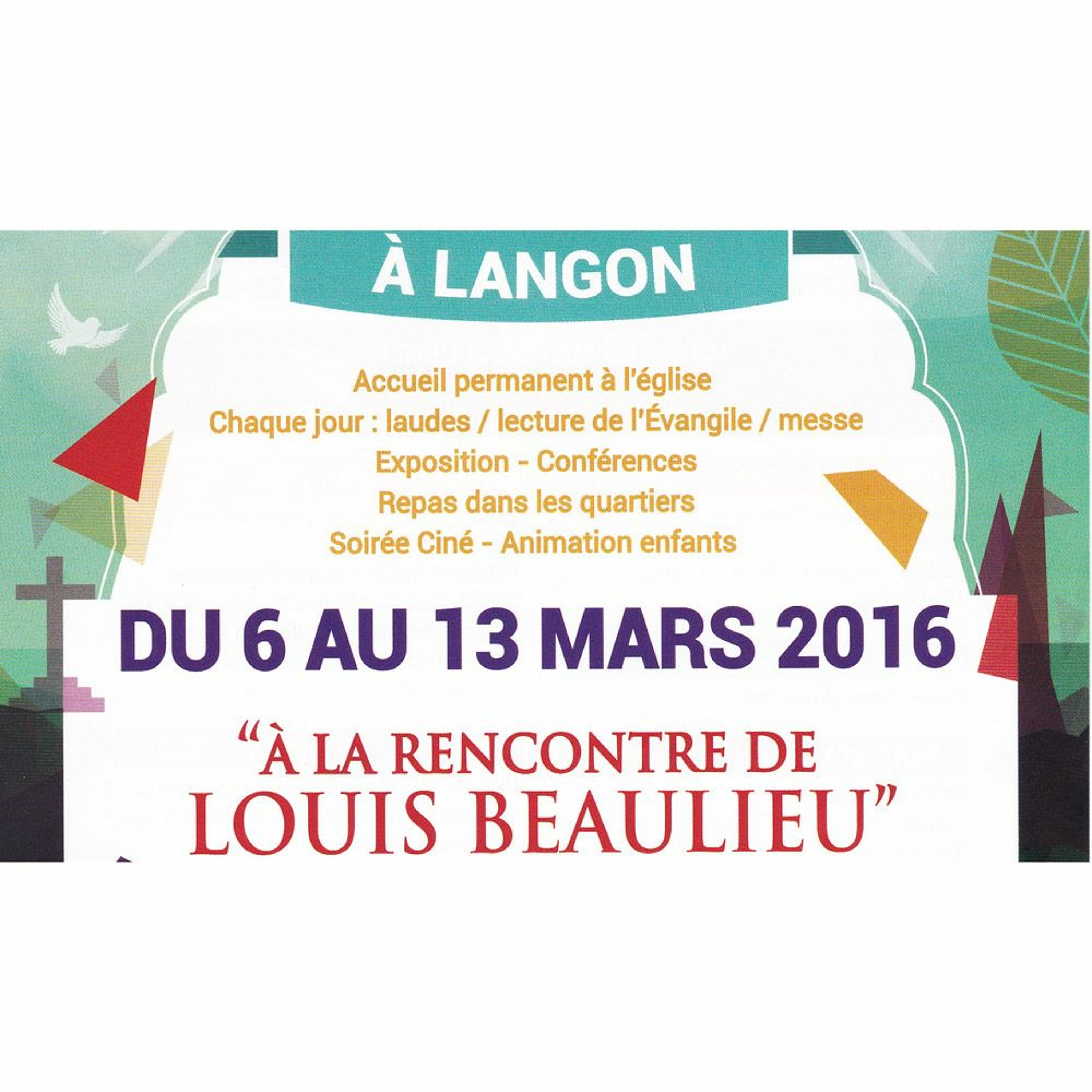Semaine de mission 2016 à Langon - Présentation du programme episode artwork