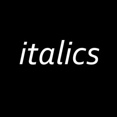 Italics -  Fernandez LIVE