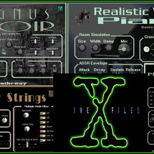 X Files Theme (Mark Snow) Realistic Virtual Piano, Magnus Choir, Syntheway Strings, Percussion VST