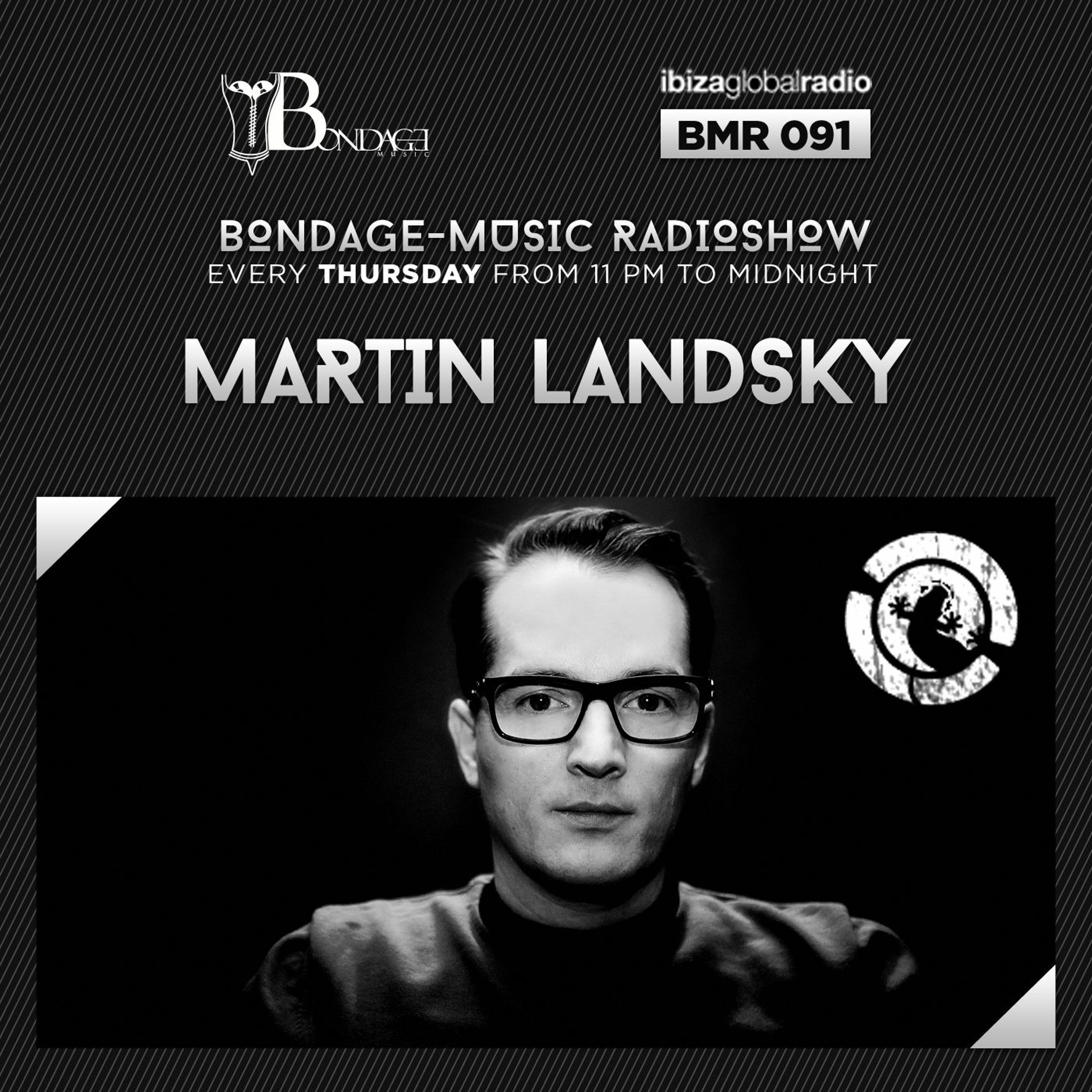 Bondage Music Radio - BMR 091 mixed by Martin Landsky episode artwork