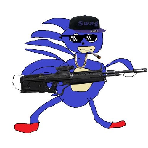 Sanic The Hedgehog (Distorted)