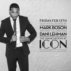 Mark Boson Live @ Icon (2.12.2016|Tech|House)