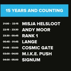 ASOT 750, Utrecht - 15 Years and Counting