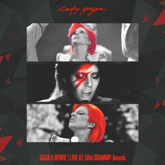 Lady Gaga - David Bowie Tribute (Live At The 58th GRAMMYs)