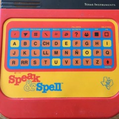 Sample sounds from the newly discovered Spanish Speak&Spell