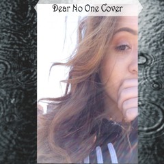 Dear No One Cover by Monica Leah