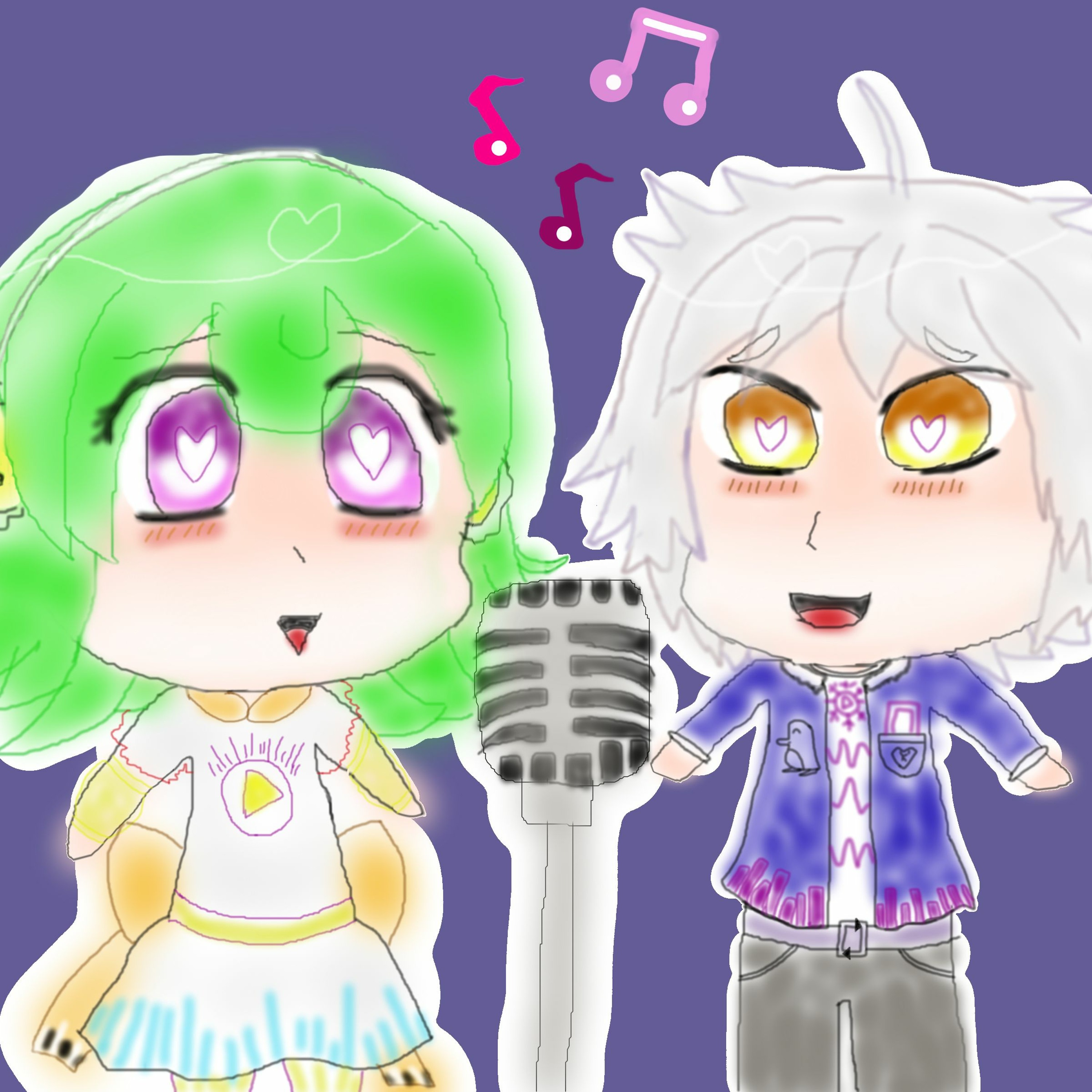 Taiyou to Tsuki 【Minaru Toyu & Anji Miraino cover】  【WIP】 episode artwork