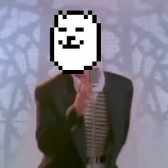 Undertale - Never Gonna Give You Up (Dog Song Remix)