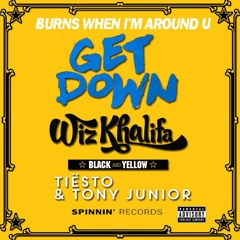 When Down I'm Black And Yellow (Burns, Wiz Khalifa, Tiësto & Tony Junior) Mashup ARmminedd Yorfi