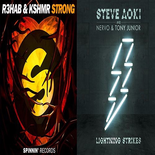 Rehab and Kshmr vs Steve Aoki Nervo and Tony junior- Lightning strong (HardRage Mashup)
