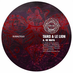 SUBALT010 - Taiko & Le Lion - Flummox EP + Mentha Remix - OUT NOW